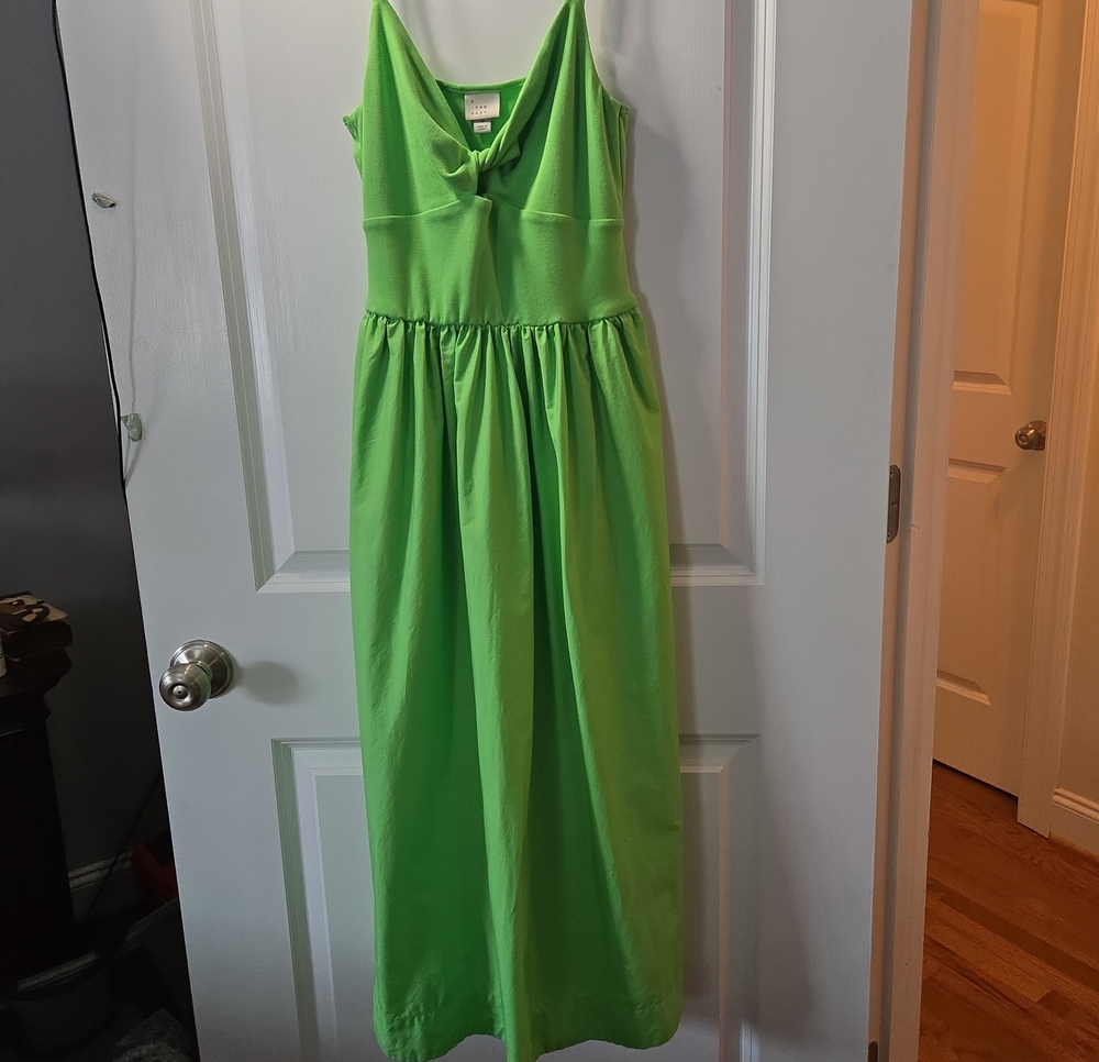 a new day Lime Green Maxi Dress